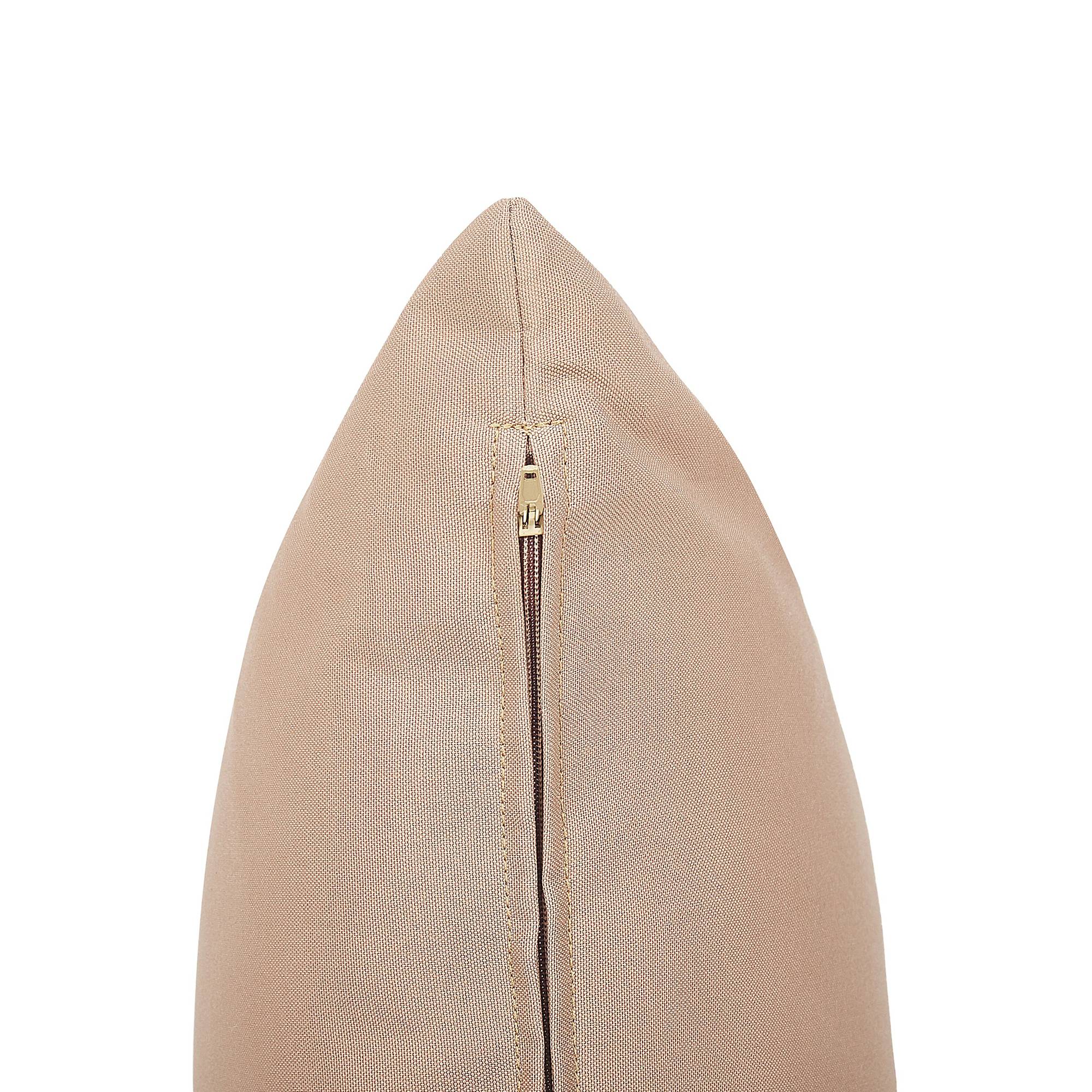 Beliani - Coussin d'extérieur Polyester Beige sable ALMYROS - Beliani - Image 4