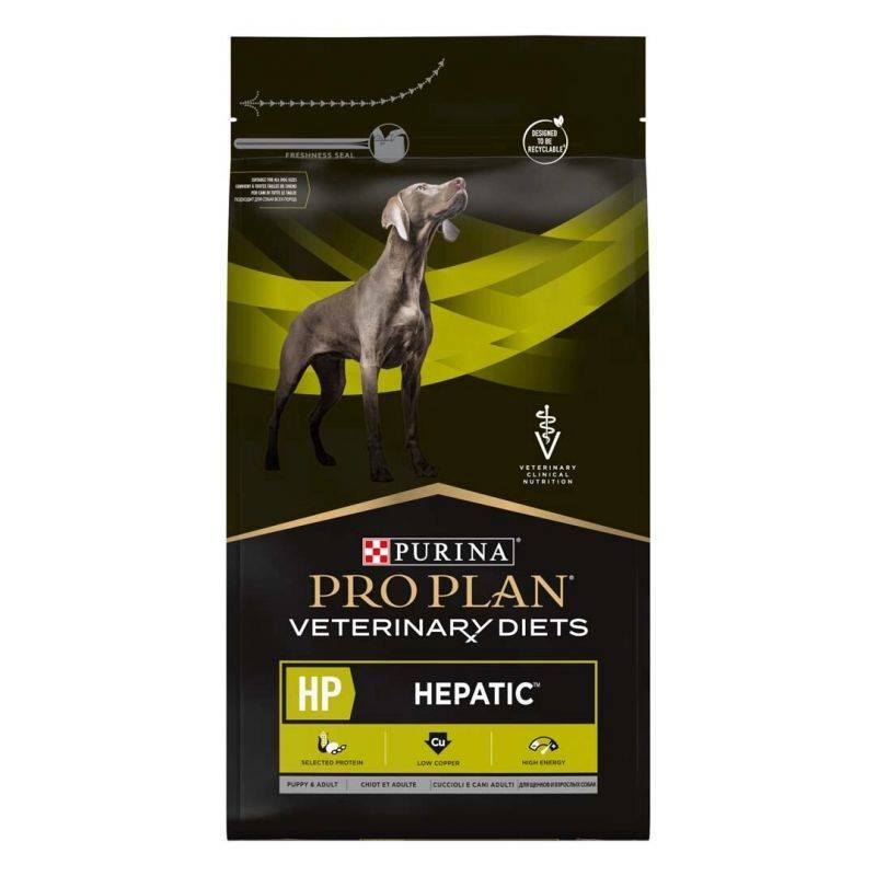 CROQUETTES CHIEN VETERINARY DIETS HP HEPATIC - PROPLAN 3 kg