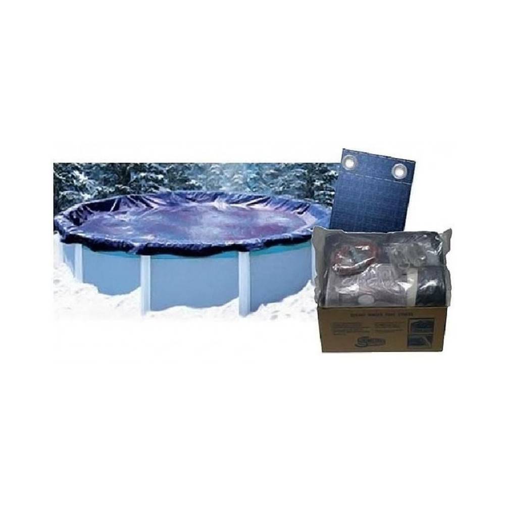 jardiboutique - 4.57 x 9.14 m Bâche hivernage - piscine hors sol - Image 1
