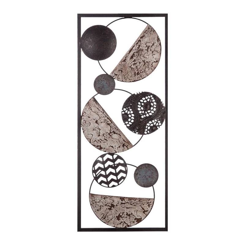 Déco murale métal Ethnic marron 25x61 Atmosphera - Image 1