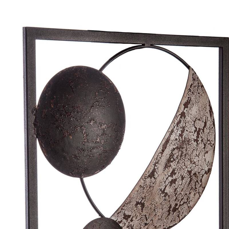 Déco murale métal Ethnic marron 25x61 Atmosphera - Image 2