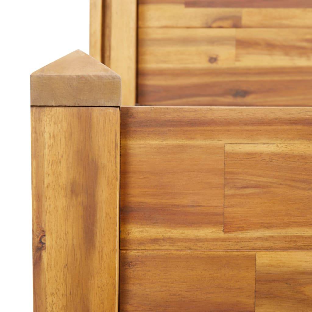 Maison Chic - Jardinière sur 2 niveaux - Bac à Fleurs - Pot De Fleurs 110x75x84 cm Bois massif d'acacia - Image 6