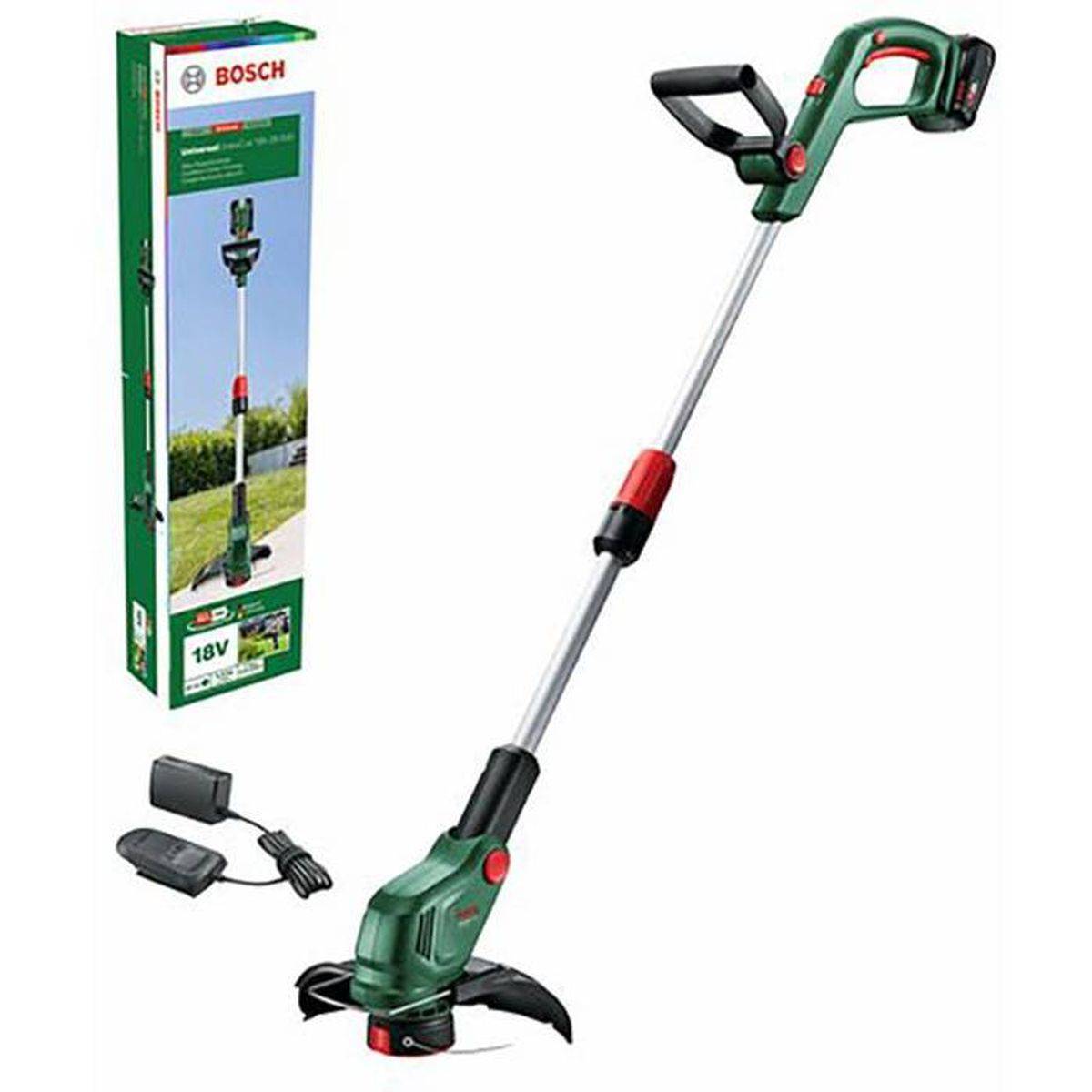 Bosch - Trimmer à gazon sans fil UniversalGrassCut 18V-26-500, coupe 26 cm, tête inclinable, poignée télescopique - Bosch - Image 2