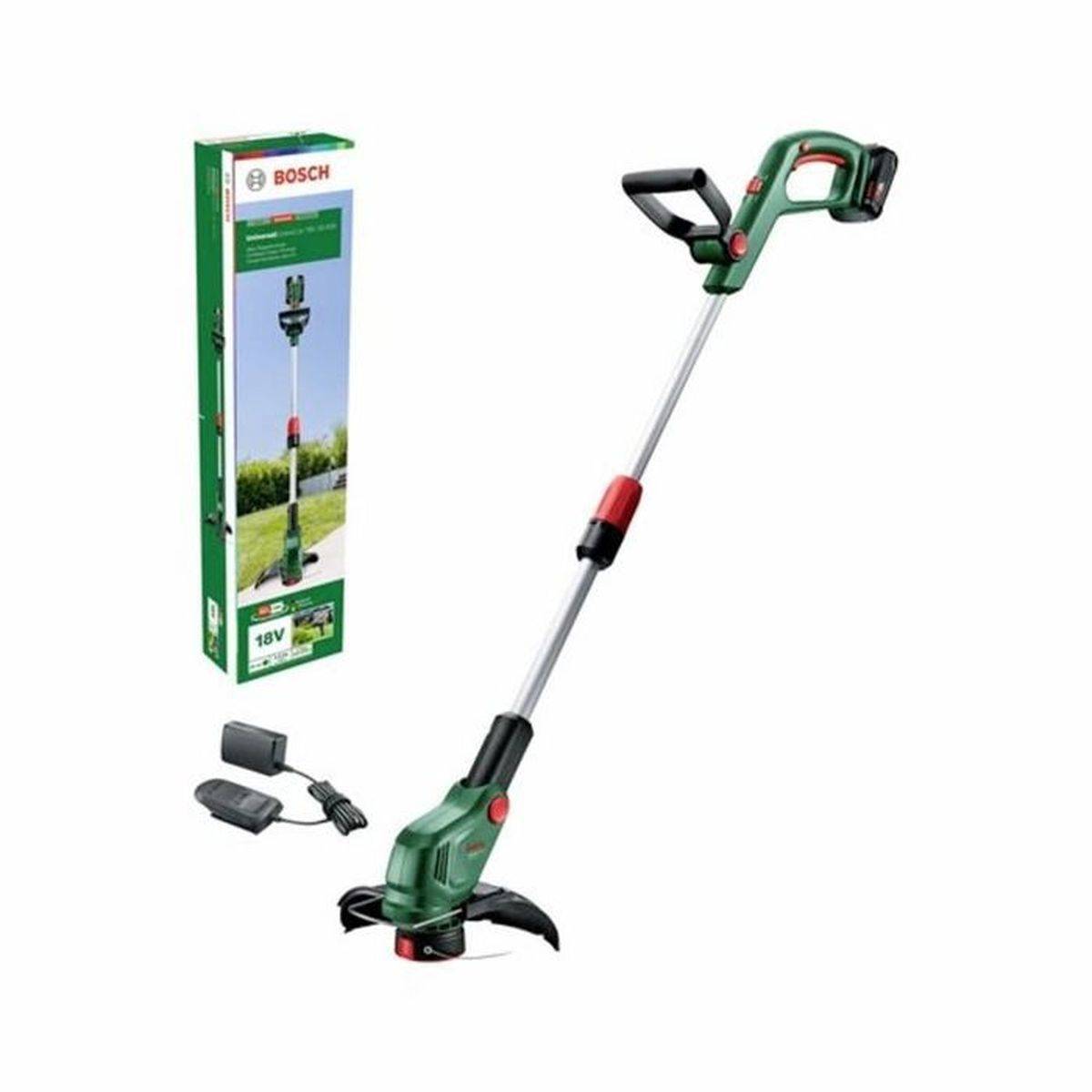Bosch - Trimmer à gazon sans fil UniversalGrassCut 18V-26-500, coupe 26 cm, tête inclinable, poignée télescopique - Bosch - Image 3