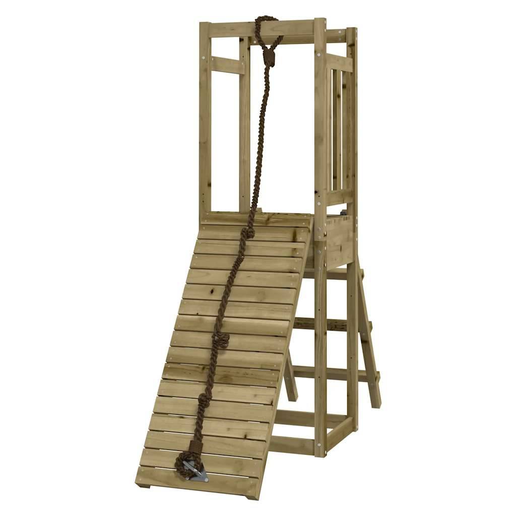Aire de jeux d'extérieur - Jeu Plein air enfant bois de pin imprégné-JU1614 - Image 7