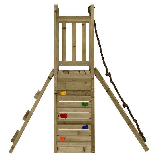 Aire de jeux d'extérieur - Jeu Plein air enfant bois de pin imprégné-JU1614 - Image 3