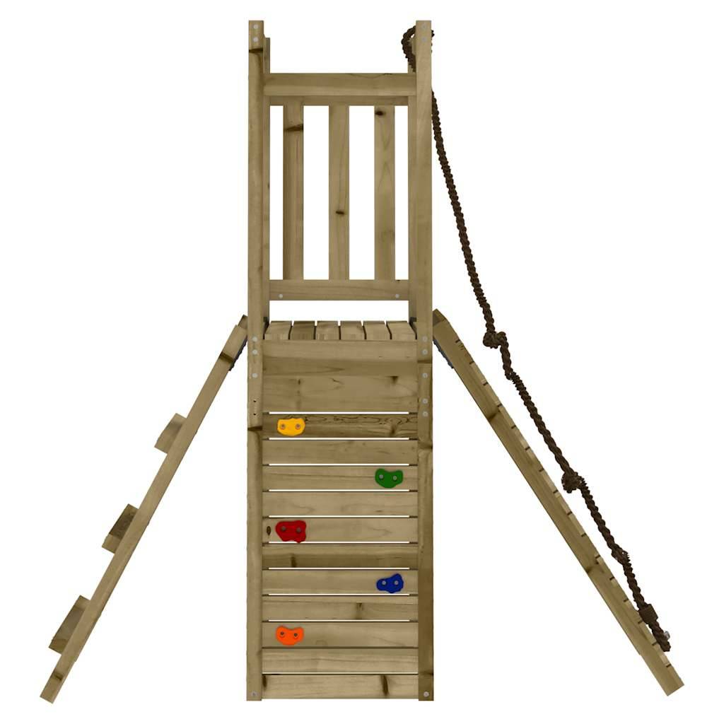 Aire de jeux d'extérieur - Jeu Plein air enfant bois de pin imprégné-JU1614 - Image 3