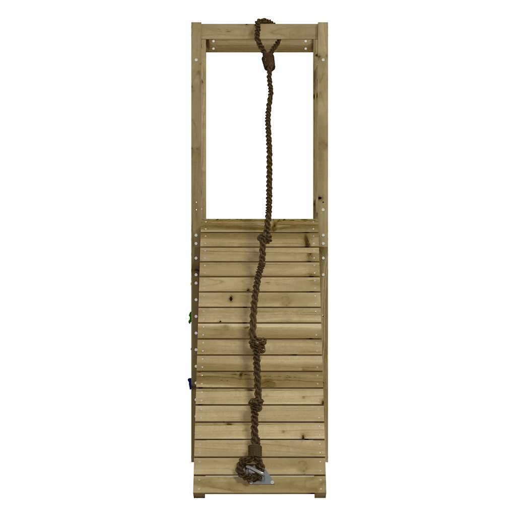 Aire de jeux d'extérieur - Jeu Plein air enfant bois de pin imprégné-JU1614 - Image 4