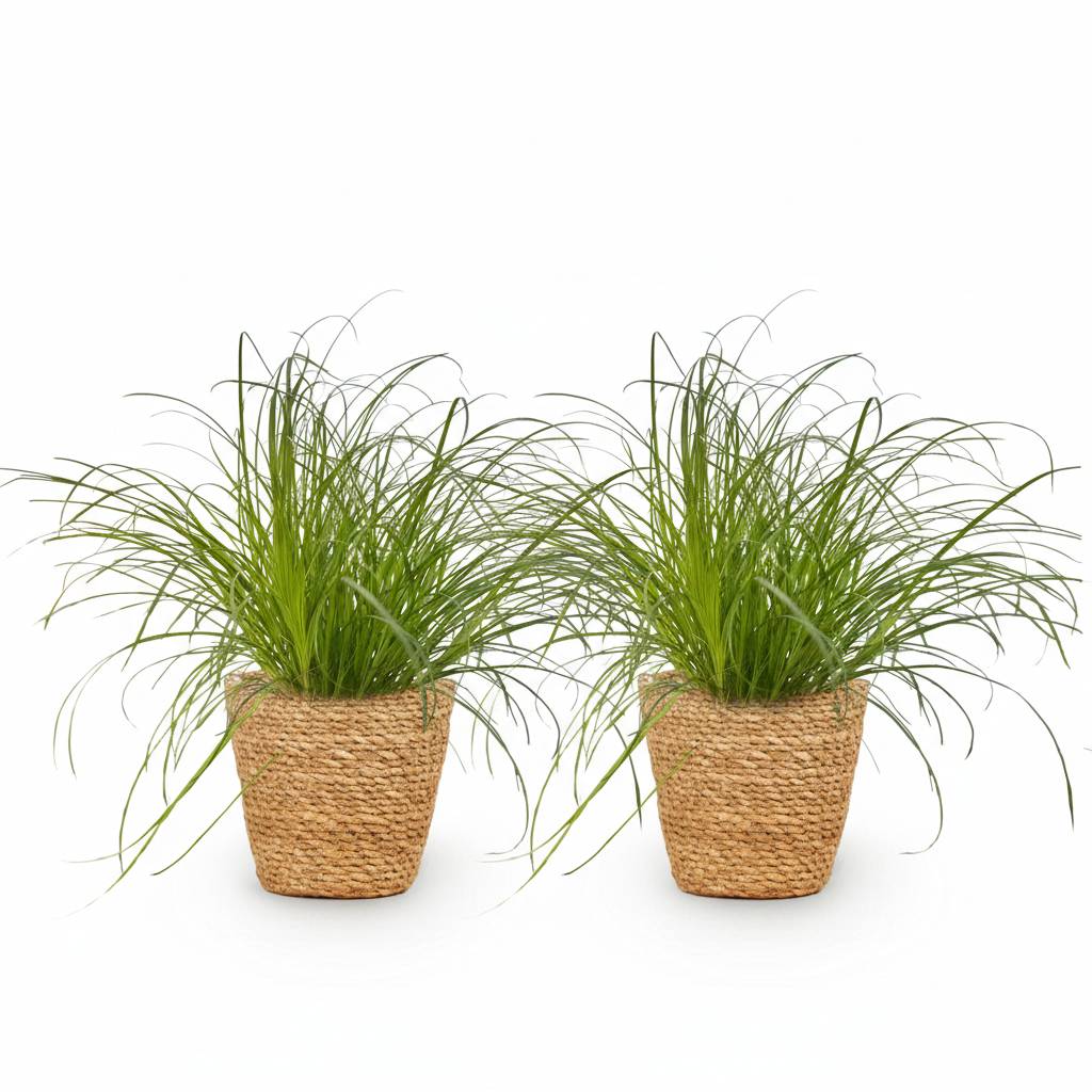 Cyperus alternifolius Zumula - Pet-friendly - Pot de 12cm - Hauteur 20cm - 2 plantes - Panier - Plantes d'intérieur - Image 2