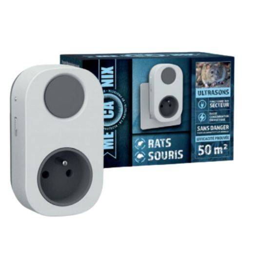 Mecanix - Ultrason rats et souris 50m² - 240V - Gamm vert