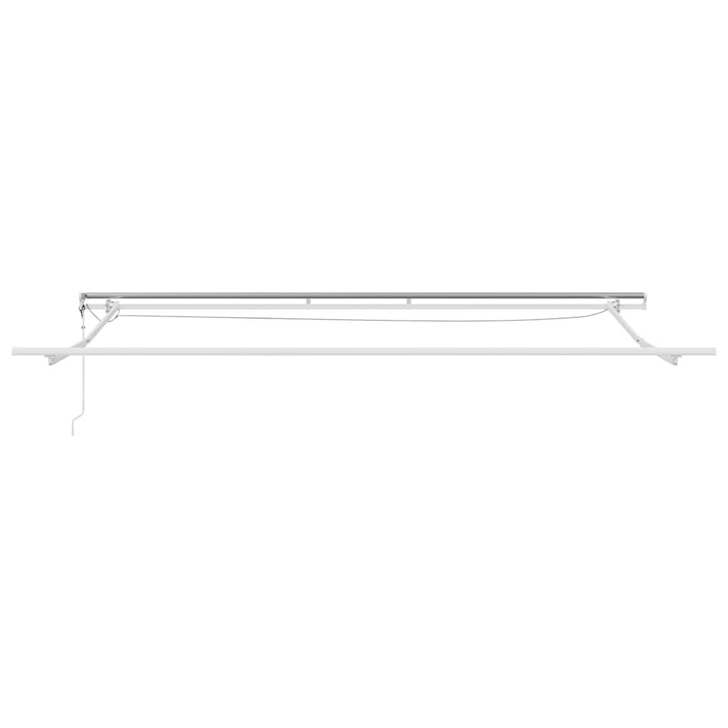 Vidaxl - Auvent rétractable Rouge et Blanc 400 × 350 cm Polyester vidaXL 3330754 - Image 10