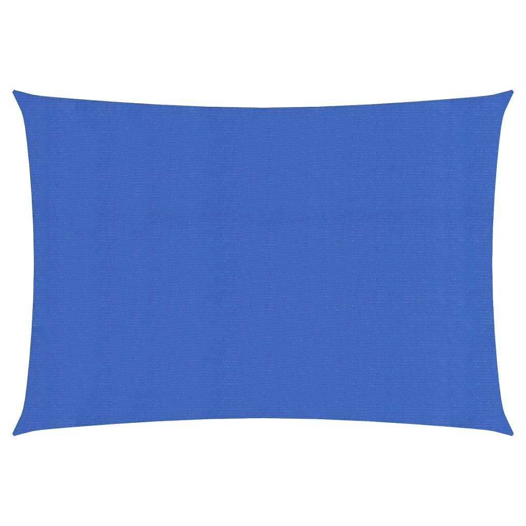 Helloshop26 - Voile toile d'ombrage parasol 160 g/m² PEHD 2,5 x 4 m bleu - Image 1