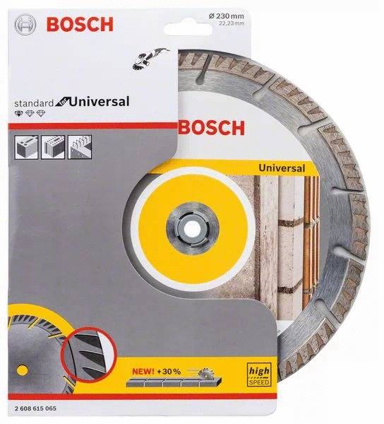 Bosch - Disque 230x22,23x2,3x10mm diamant pour béton - BOSCH - 2608615065 - Image 2