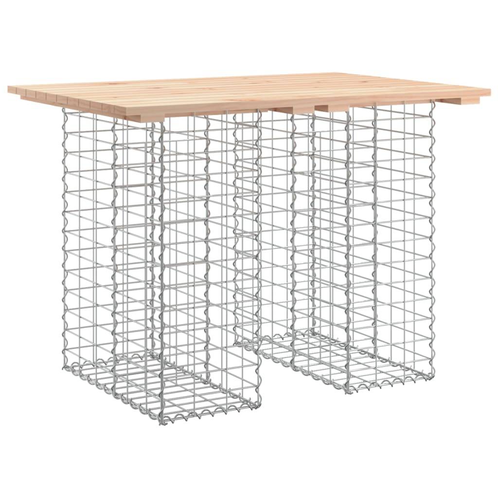 Maison Chic - Banc de jardin - Banc d'extérieur - Banquette design de gabion 100x70x72 cm bois massif de pin-JU13951 - Image 1