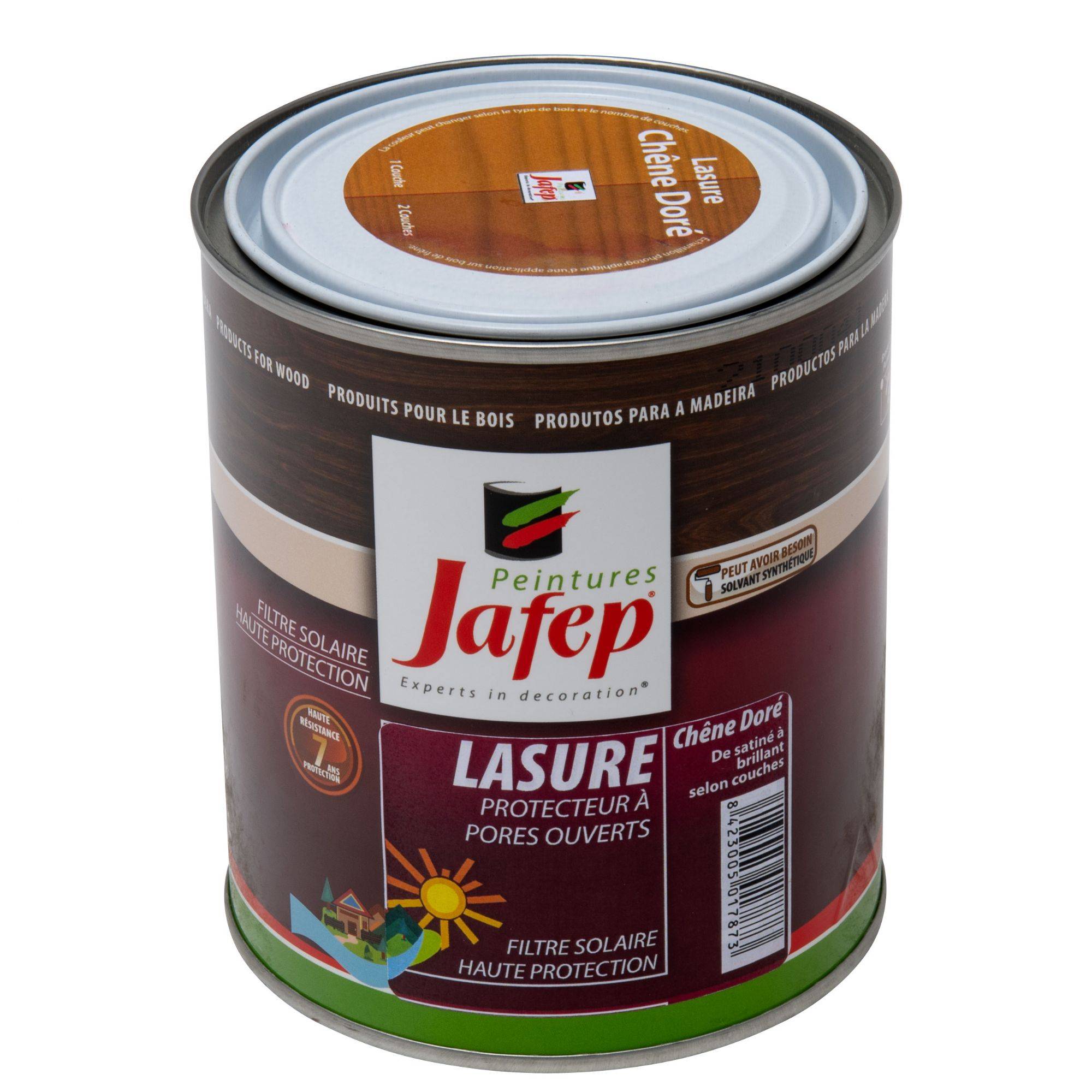 Lasure chêne Jafep - 750 ml - Image 1
