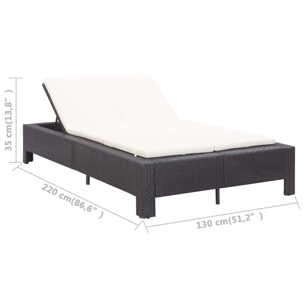 Prolenta Premium - Chaise longue pliante/transat Sigril Vert 200 X 55 X 6 cm - P87209V - Image 6