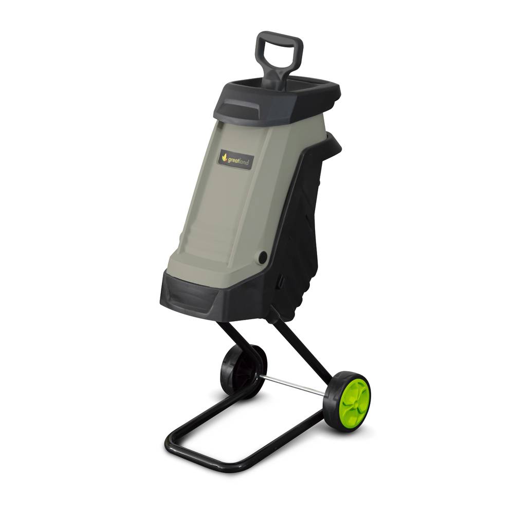 Greatland - Broyeur de végétaux électrique 2400W - Sac 40 litres - Avec roues - Image 1