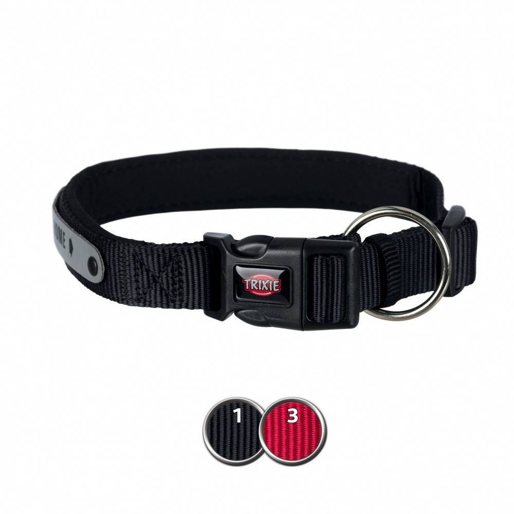 Trixie - Collier 45-50 cm avec néoprène et bande adresse pour chien - Image 5