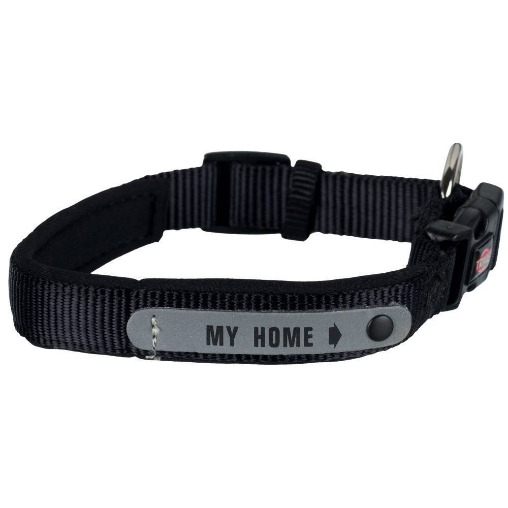 Trixie - Collier 45-50 cm avec néoprène et bande adresse pour chien - Image 1