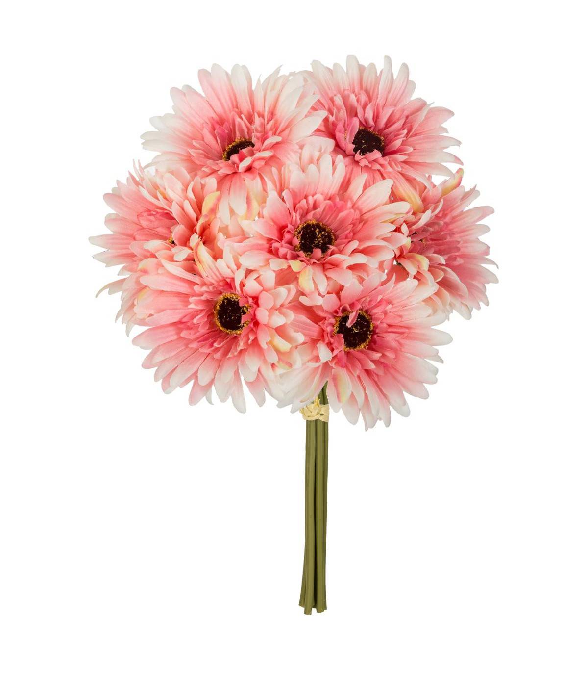 Bouquet de Fleurs artificielles 7 Gerberas D. 17 x H. 26 cm - Image 1