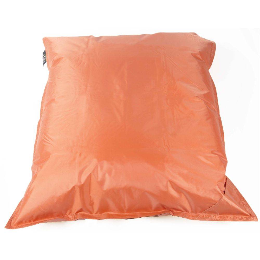 Jardindeco - Grand coussin uni Maxi Orange Lave - Image 2