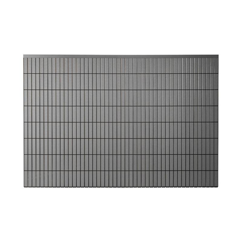 Kit complet grillage rigide occulté composite L 20m H 1m63 gris à sceller - Easy Clôture - Image 3