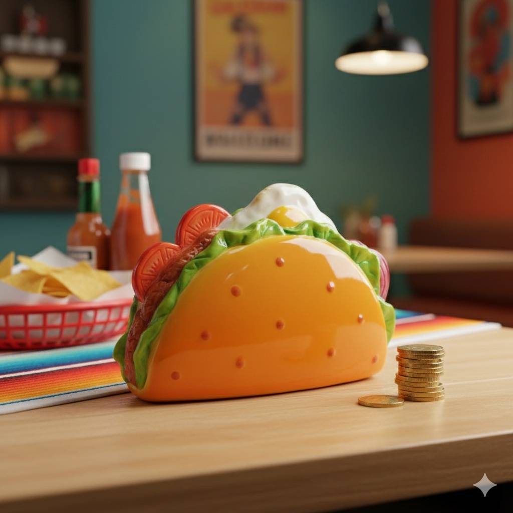 Eden - Tirelire en céramique Taco - Image 2
