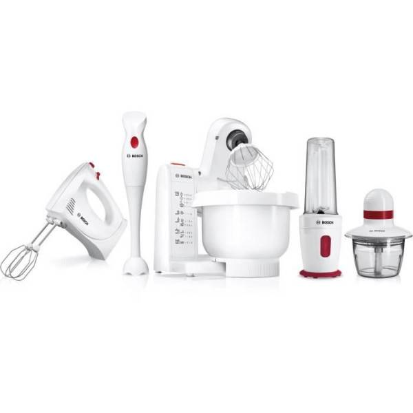 Bosch - Batteur Fouet Electrique  - BOSCH - MFQP1000 - 300 W - 2 vitesses + turbo - 2 fouets inox - Image 5