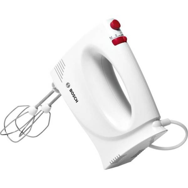 Bosch - Batteur Fouet Electrique  - BOSCH - MFQP1000 - 300 W - 2 vitesses + turbo - 2 fouets inox - Image 6