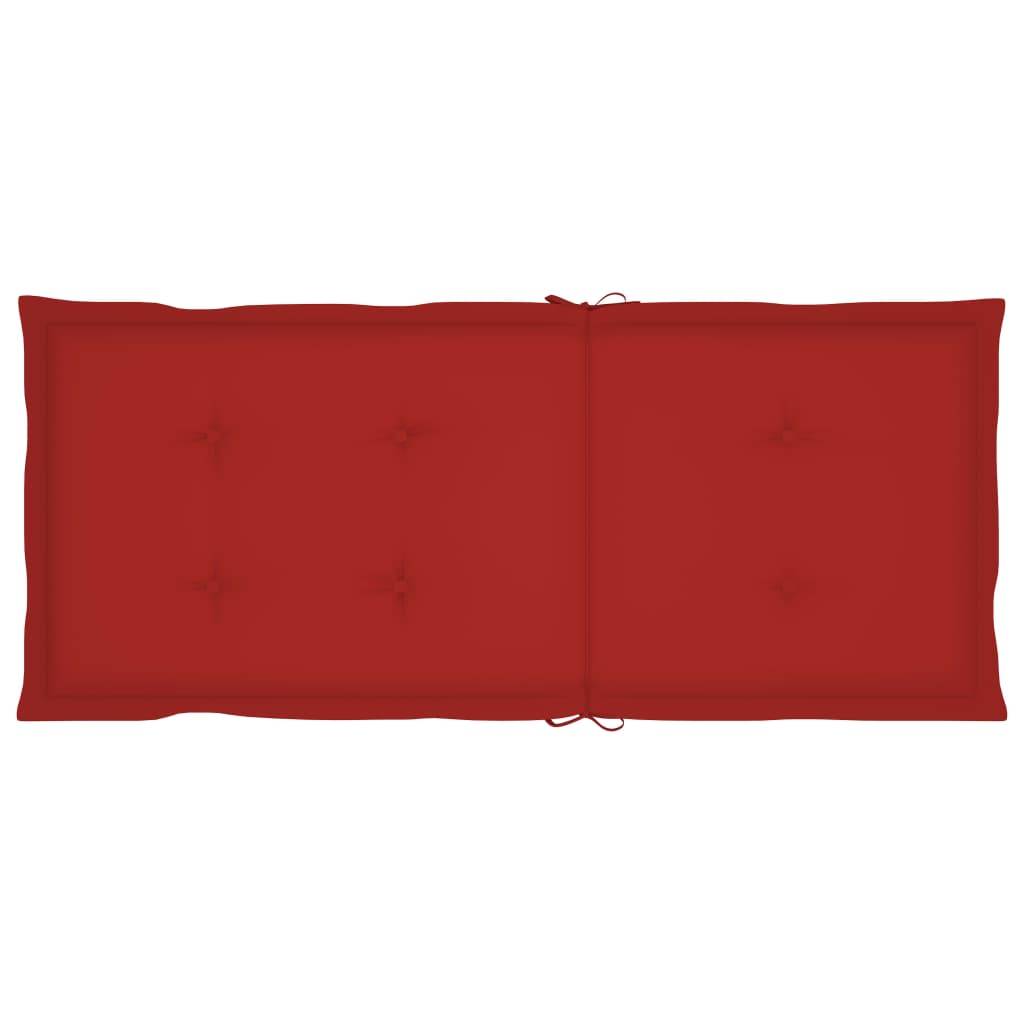 Vidaxl - Chaise à bascule avec coussins Gris Bois d'acacia massif vidaXL 3064215 - Image 7
