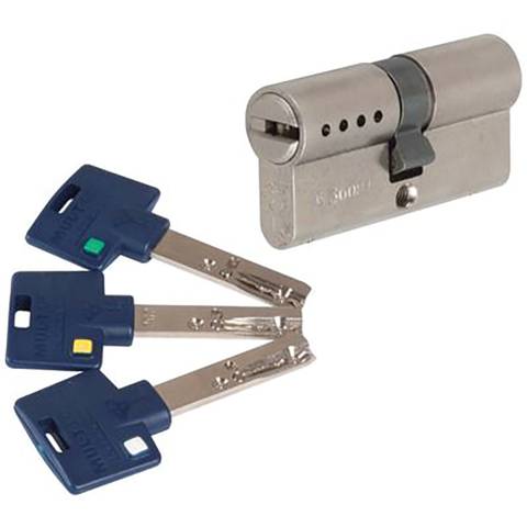 Cylindre MTL600 262S+ 62 31BT-31 NM PAN MULTLOCK 3 Clés PVC bleu B.R. - EUM6P31B31X3PBLVR - Image 2