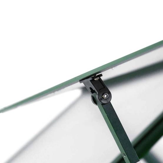 Serre de jardin aluminium et polycarbonate vert 334 x 169 x 202 cm - PANGIVO - Image 8
