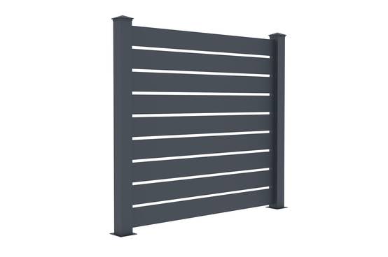 CASANOOV - Casanoov Lot de 20 clôtures aluminium VOGEL 1,9m H.170 cm Gris Anthracite - Image 6