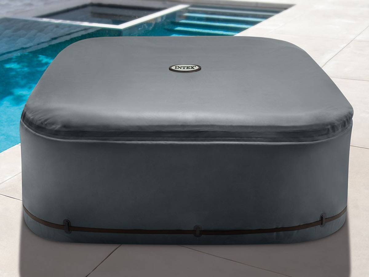 Couverture thermique pour spa gonflable PureSpa carré 6 places - Intex - Image 3