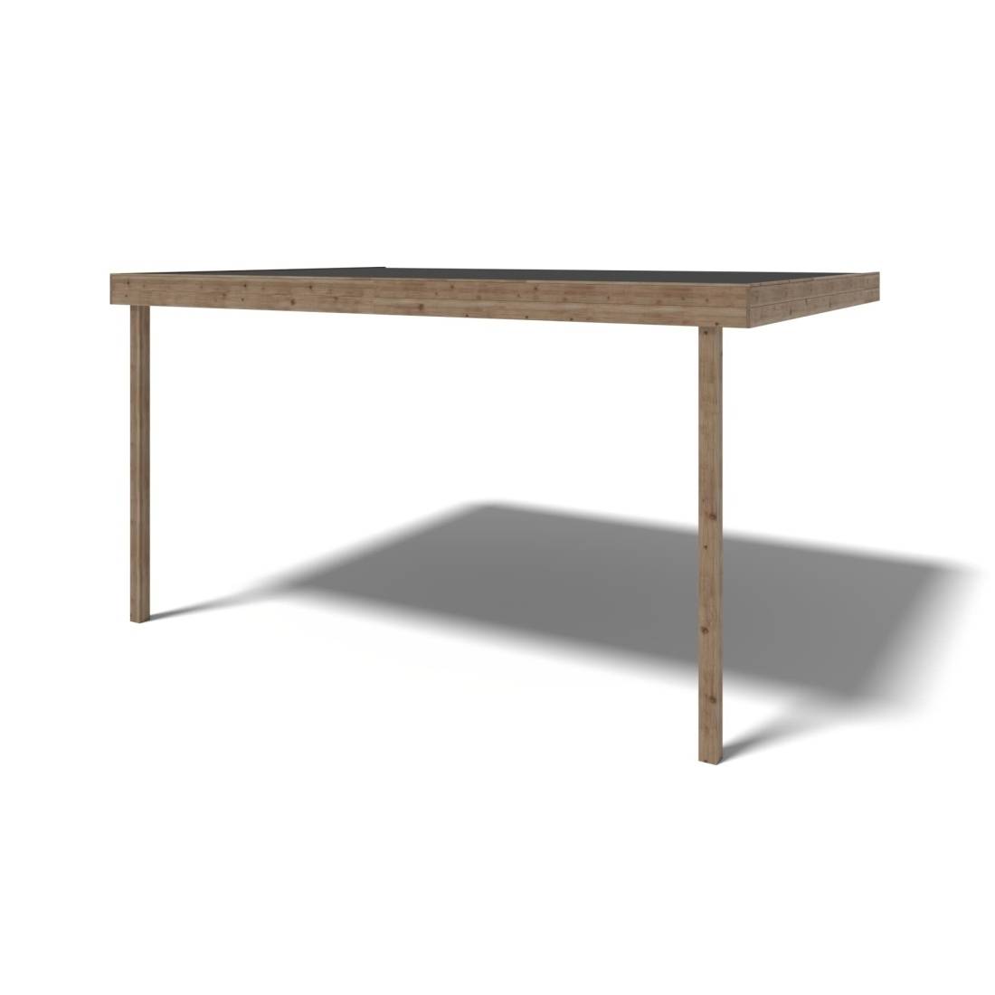 Altanka - Pergola de jardin 3.02x4.24m - traité - DOM180 - ALTANKA
