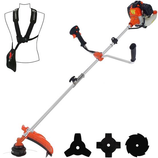 Gt Garden - Débroussailleuse thermique, 52 cm3, 3 CV - GT GARDEN - Image 1