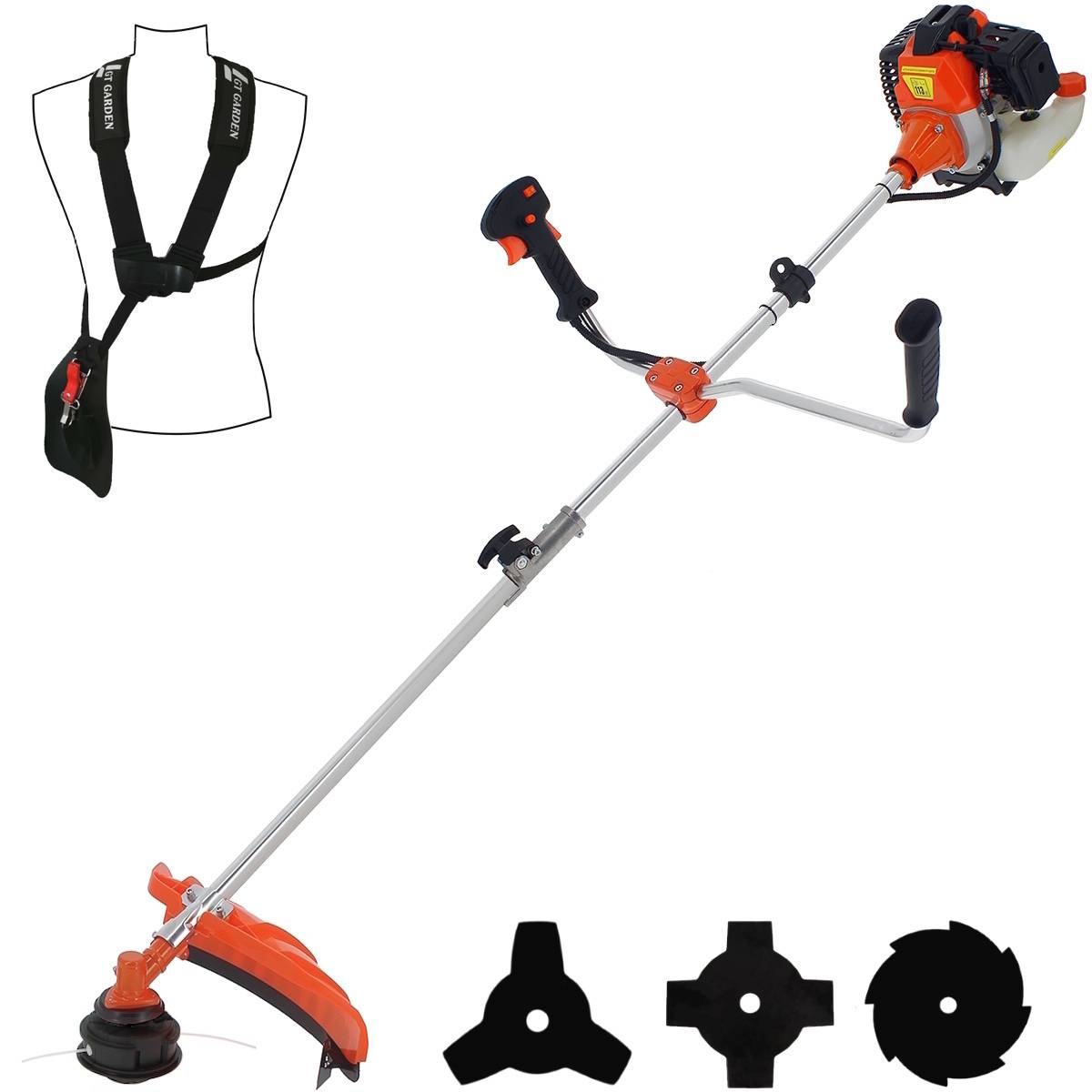 Gt Garden - Débroussailleuse thermique, 52 cm3, 3 CV - GT GARDEN - Image 1