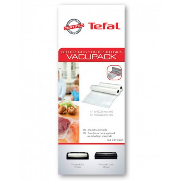 2 rouleaux pour emballage sous vide XA256010 Tefal - Image 2