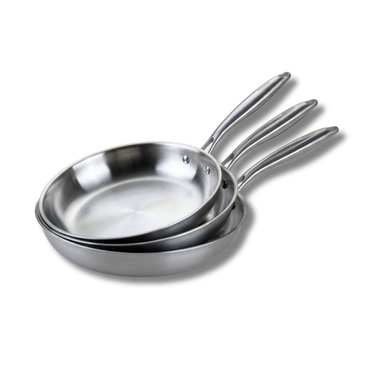 Batterie de cuisine avec 3 poêles 20/24/26 cm et 2 casseroles 14/18 cm sans PFAS Fackelmann Vita3 - Image 9