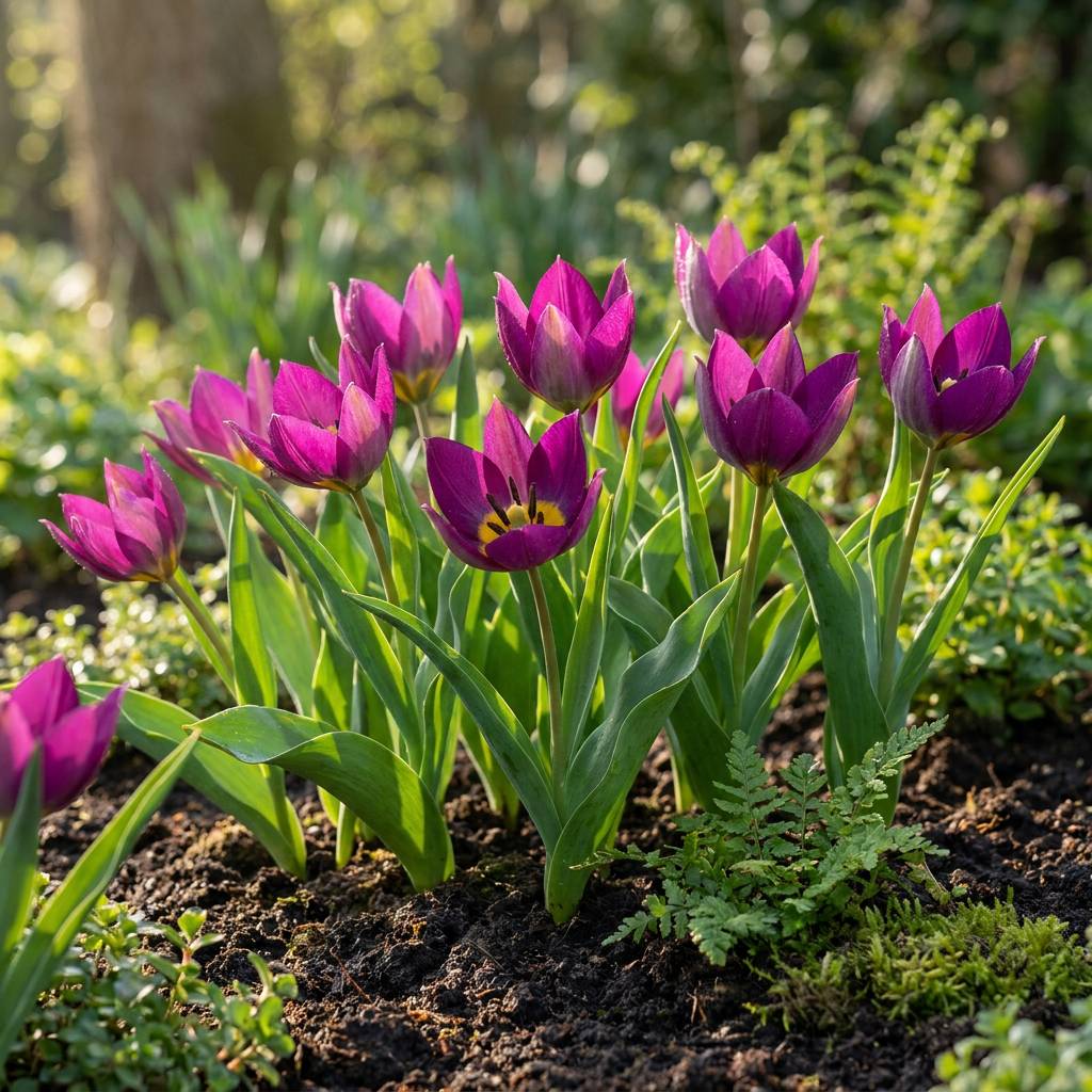 La Green Touch - Tulipe botanique Persian Pearl - 25 bulbes - calibre 6/7 - Image 2