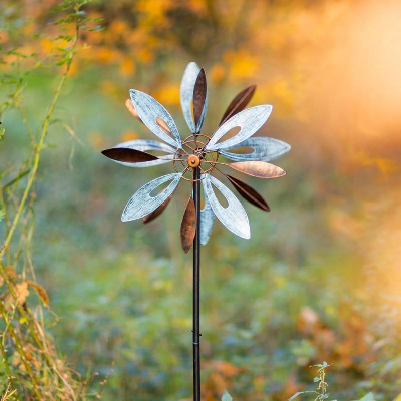 Moulin à vent fleurs de métal - Icare - Flower Duett - Image 4