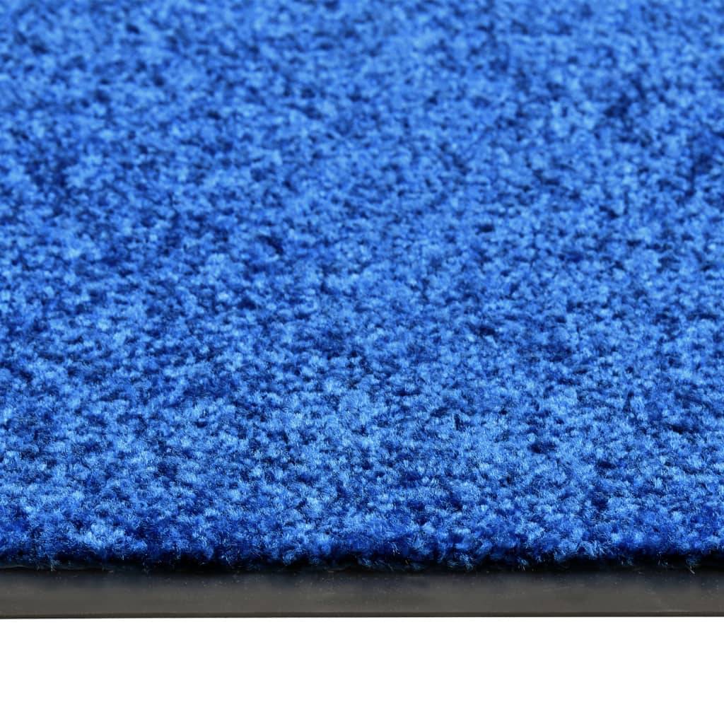Tapis d'Entrée Professionnel Bleu Polyamide Lavable et Absorbant pour Magasin 90x150 cm – ComfortXL Outdoor Living - Image 3