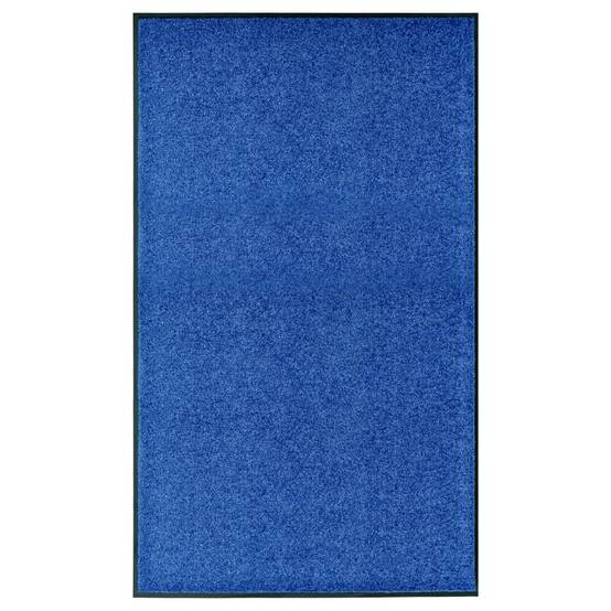 Tapis d'Entrée Professionnel Bleu Polyamide Lavable et Absorbant pour Magasin 90x150 cm – ComfortXL Outdoor Living - Image 1