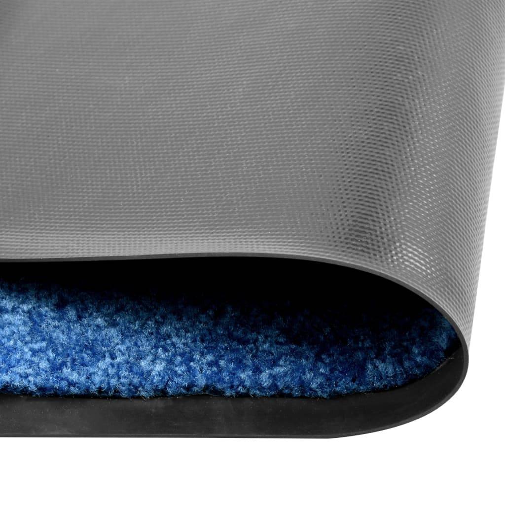 Tapis d'Entrée Professionnel Bleu Polyamide Lavable et Absorbant pour Magasin 90x150 cm – ComfortXL Outdoor Living - Image 2