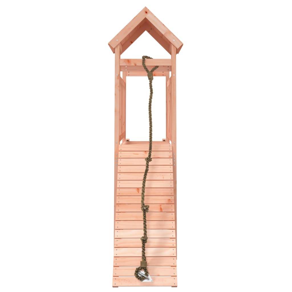 Helloshop26 - Maisonnette de jeu avec mur d'escalade 229 x 64 x 214 cm bois massif douglas - Image 3