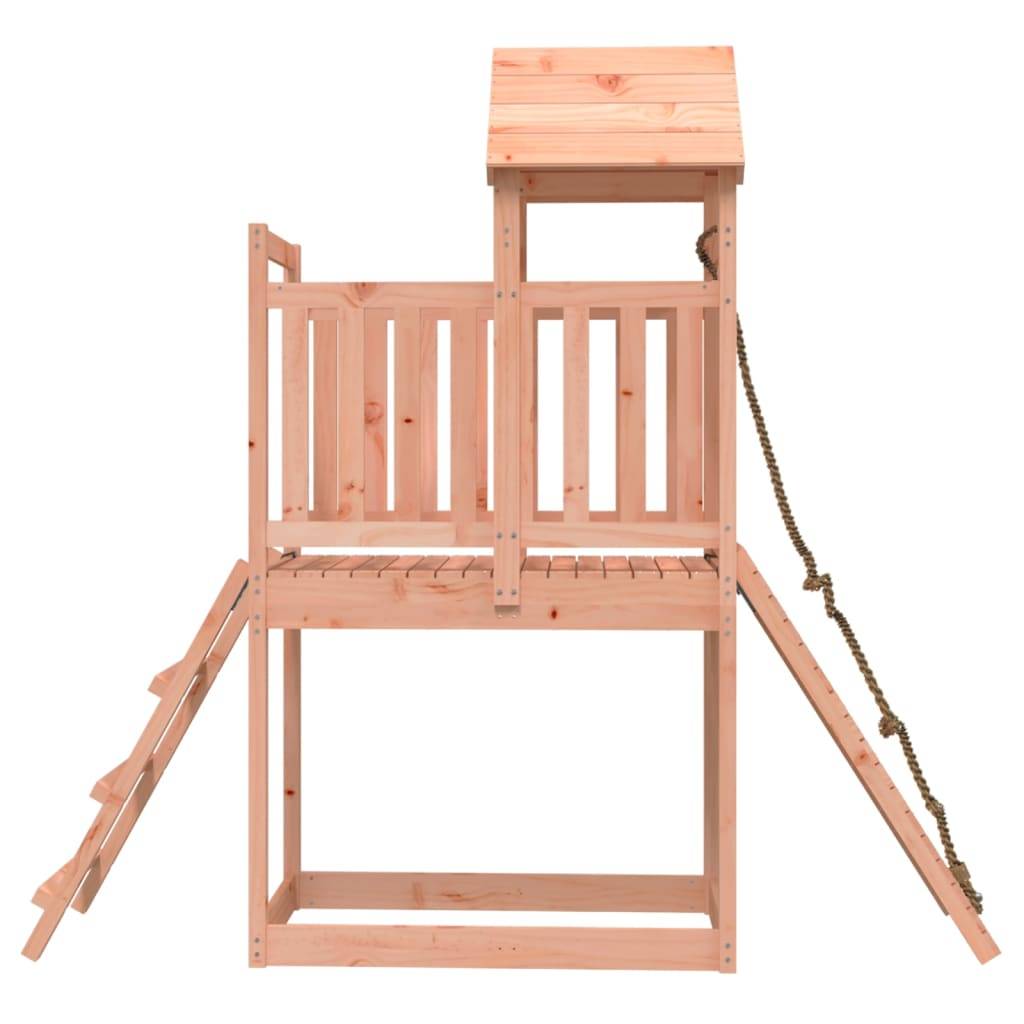 Helloshop26 - Maisonnette de jeu avec mur d'escalade 229 x 64 x 214 cm bois massif douglas - Image 4
