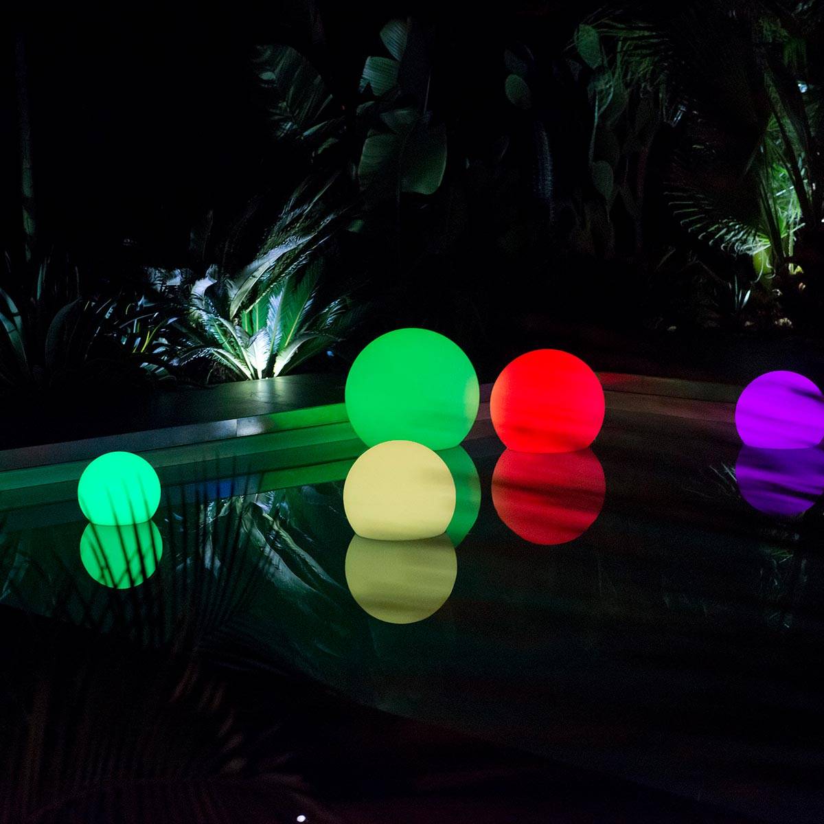 Lumisky - Boule lumineuse sans fil flottante BOBBY D60cm - Image 4