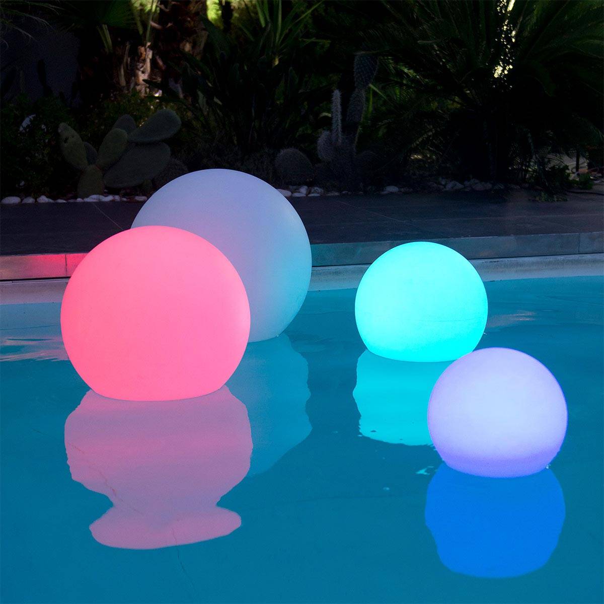 Lumisky - Boule lumineuse sans fil flottante BOBBY D60cm - Image 3