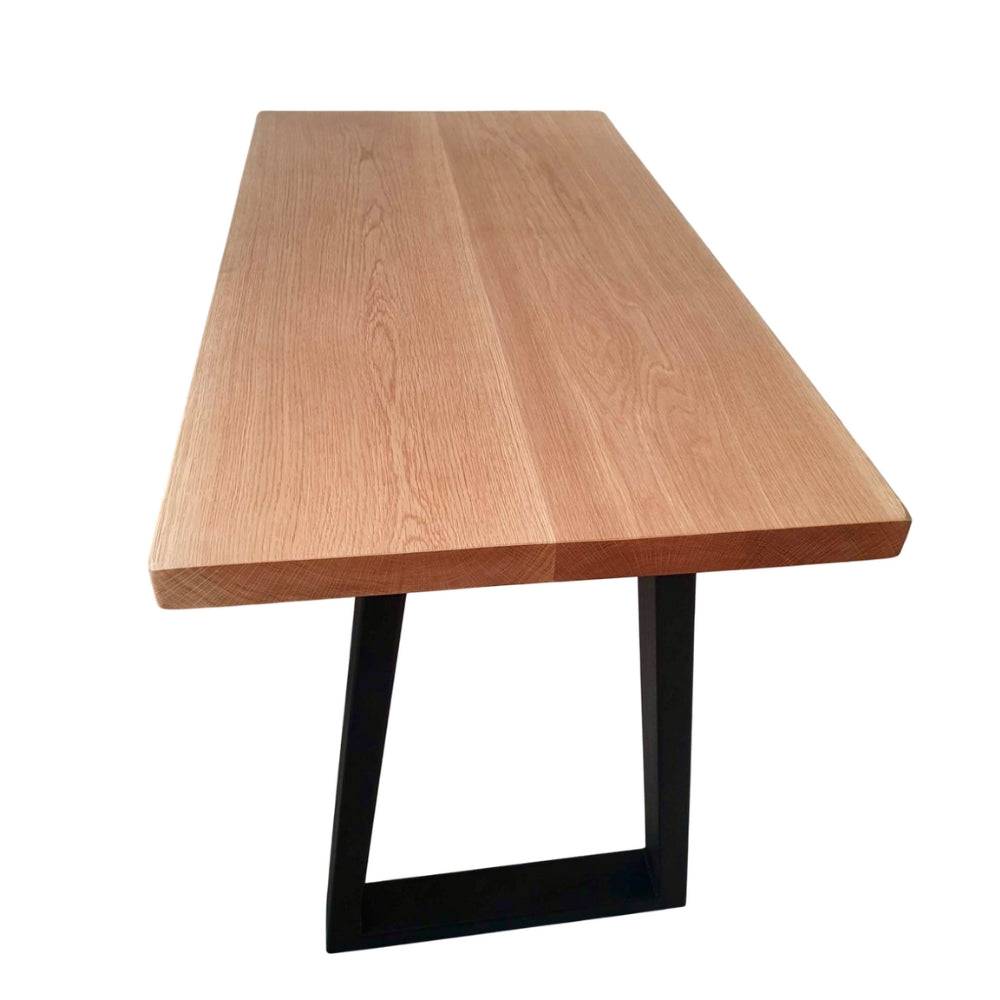 Tokyo - Lot 2 tables basses chêne moyen 80x80cm
