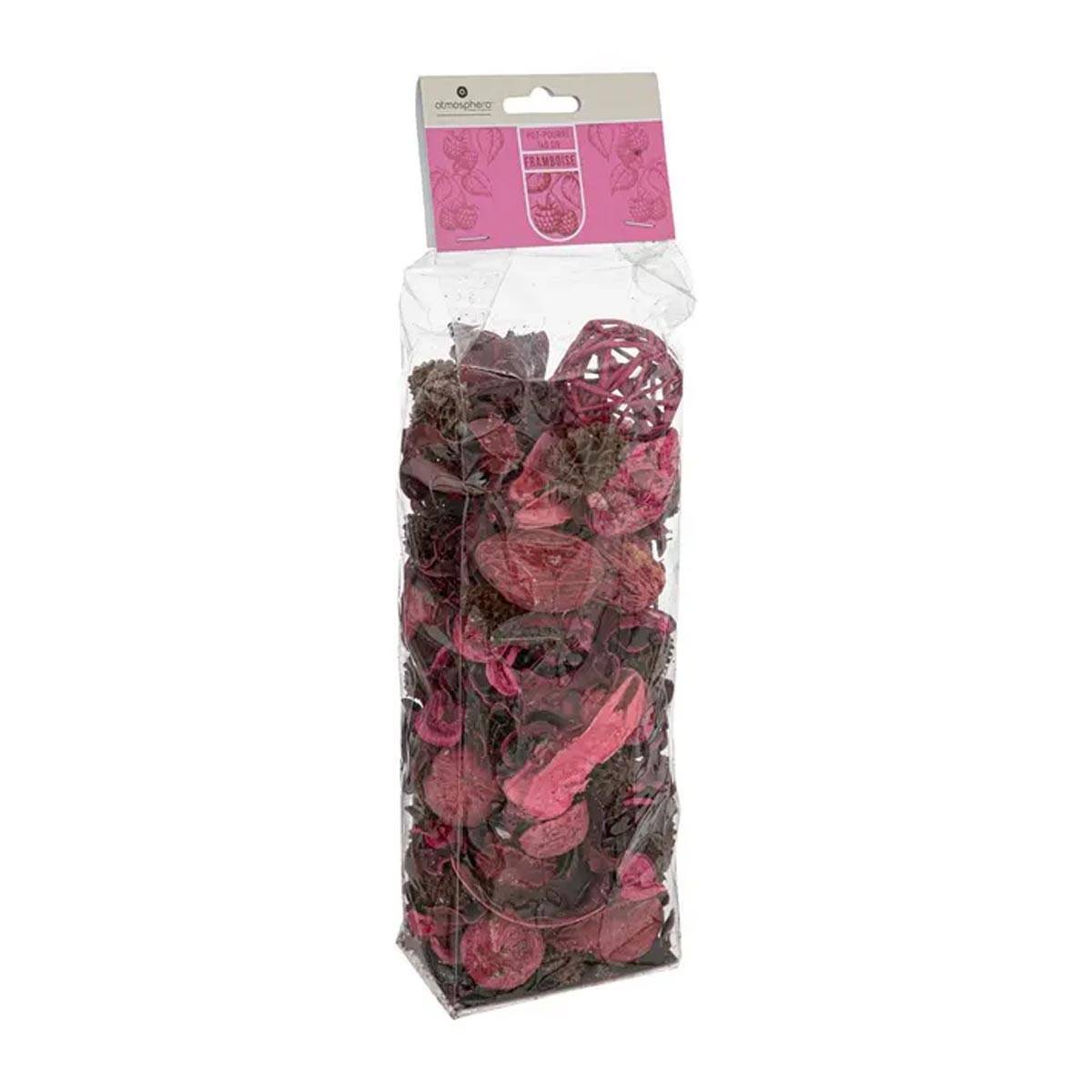 Pot Pourri "Plantes Séchées" 140g Framboise
